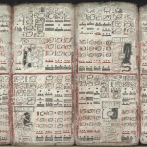 Pages of the Dresden codex on eclipses
