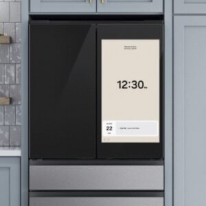A Samsung Family Hub fridge.