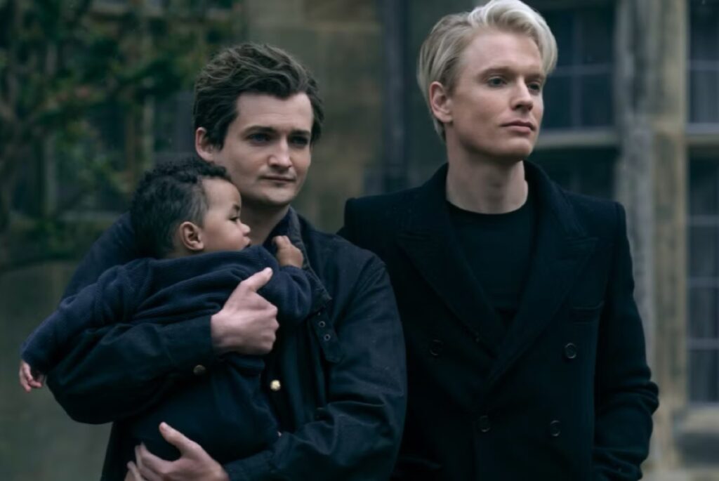 Puck and Loki (Freddie Fox) kidnap baby Danial Hall, conceived in the Dreaming.