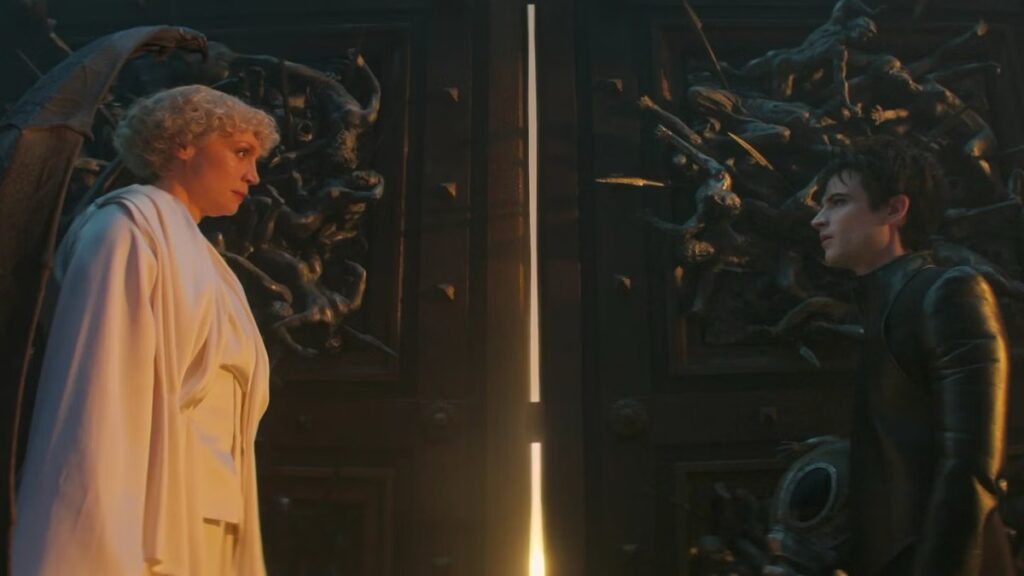 "I thought we would fight": A confrontation with Lucifer (Gwendolyn Christie) does not go as expected.