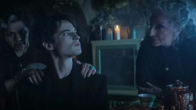 Morpheus appeals to the Kindly Ones for mercy.